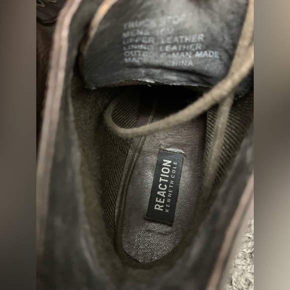 Kenneth Cole Reaction Truck Stop leather boot, size 10 - Picture 3 of 6